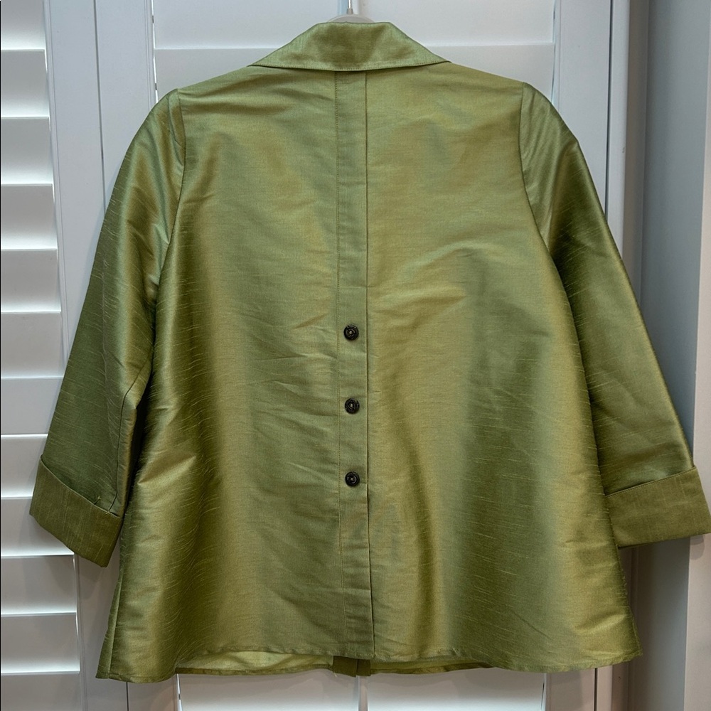 IC COLLECTION Green Blouse - Picture 5 of 5